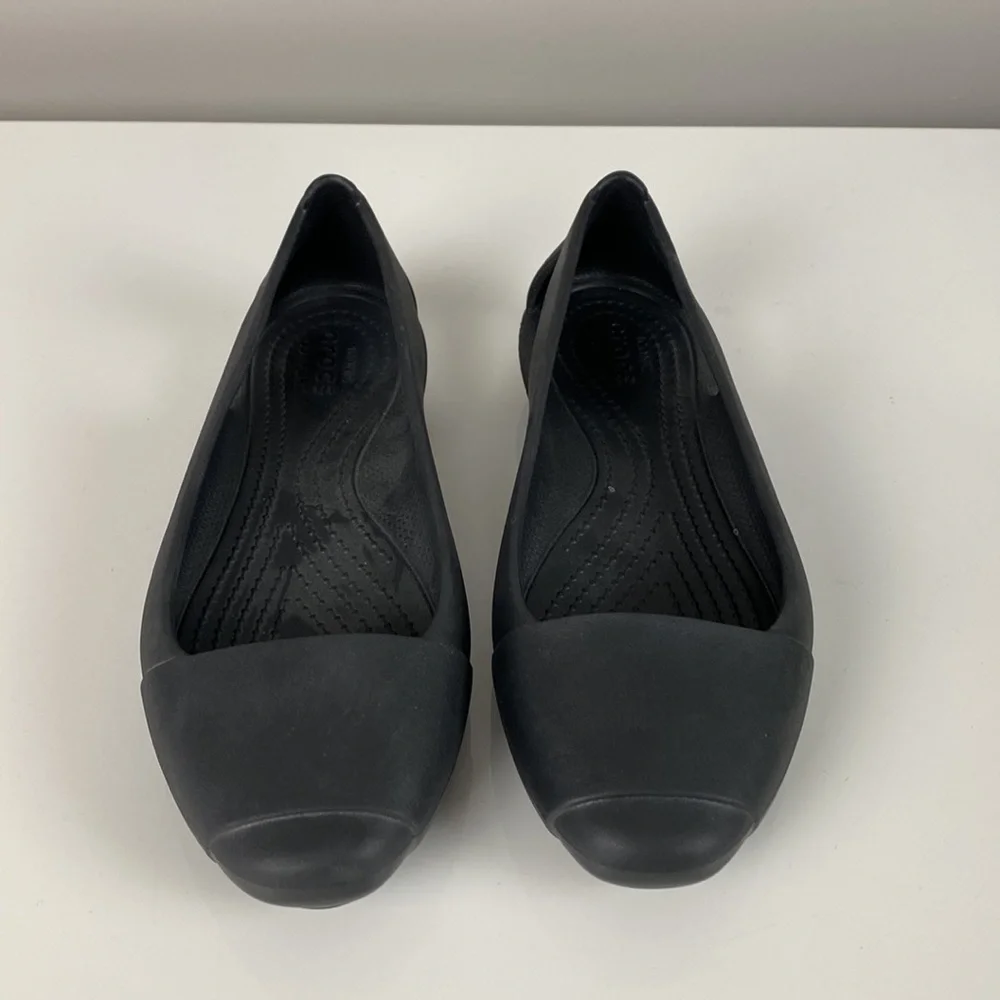 Crocs Sienna Ballet Flats Shoes Size 6 - Picture 5 of 15